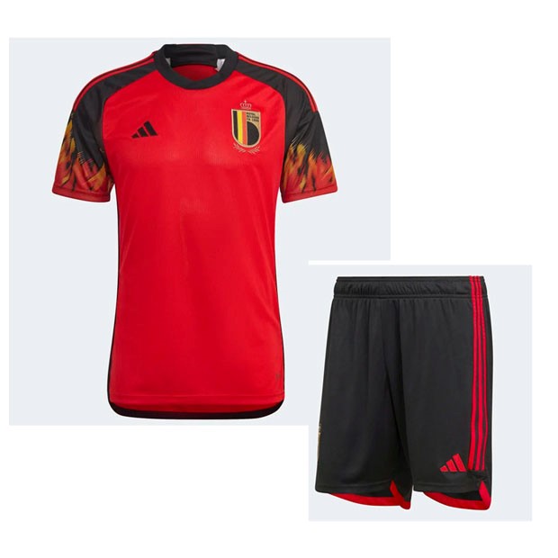 Camiseta Bélgica 1ª Niño 2022 2023